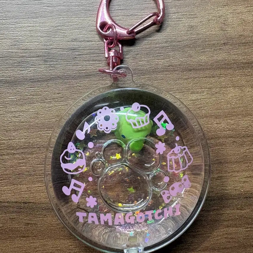 [BUNJANG] Tamagotchi Kuchipatchi Water Dome Keychain / 다마고치 쿠치파치 주댕치 워터돔 키링