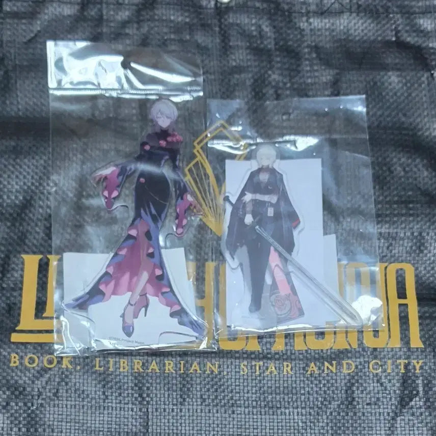 [BUNJANG] Limbus Company Faust Acrylic Stand Bundle Set (Sealed) / 림버스컴퍼니 파우스트 아크릴 스탠드 미개봉 일괄로 팝니다