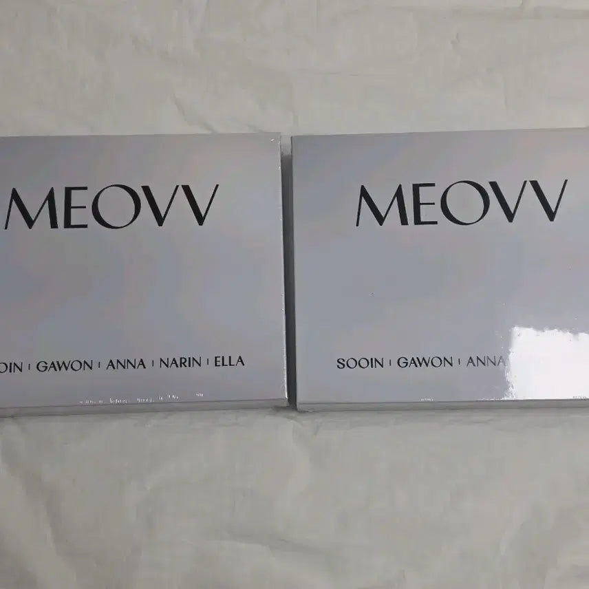 [BUNJANG] MEOVV Teleca Limited Edition Sealed Box Set (2 items) / 미야오 테레카 MEOVV  Teleca 리미티드 에디션 미개봉 박스 2개 일괄