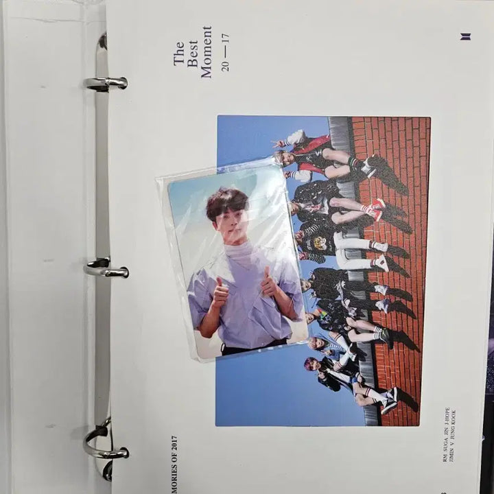 [BUNJANG] BTS Jin 2017 Memories DVD Photocard / BTS 방탄소년단 2017 메모리즈 DVD-포카 석진