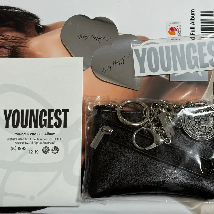 [BUNJANG] Young K Youngest Wallet Album Photocard Bundle Set / [포카+컨페티] 영케이 영기스트 월렛 앨범
