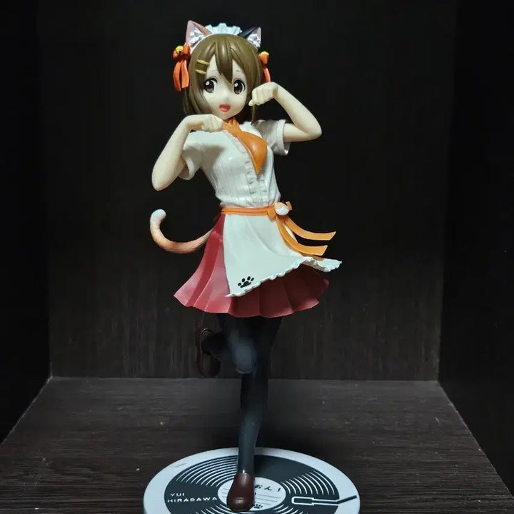 [BUNJANG] K-ON! Yui Nyan-Cafe Maid Outfit Figure / 케이온 유이 냥카페 메이드복 피규어 미소녀