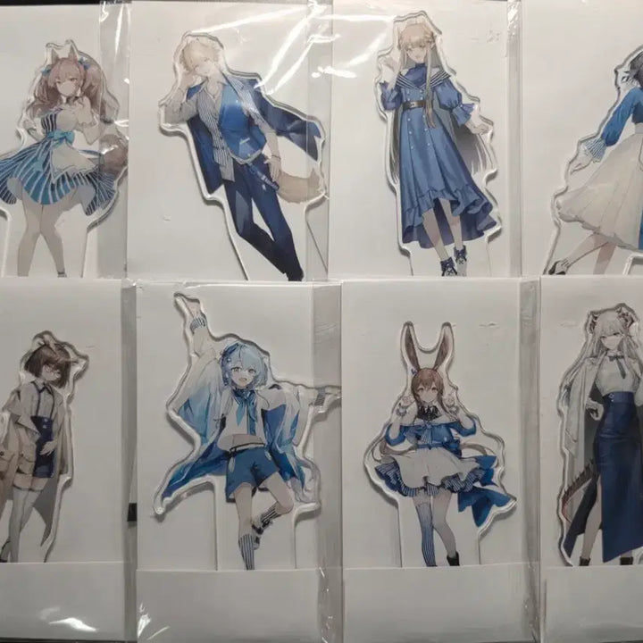 [BUNJANG] Arknights Lawson Collaboration Full Set Acrylic Stand / 명일방주 로손 1차 콜라보 아크릴스탠드 전종 세트