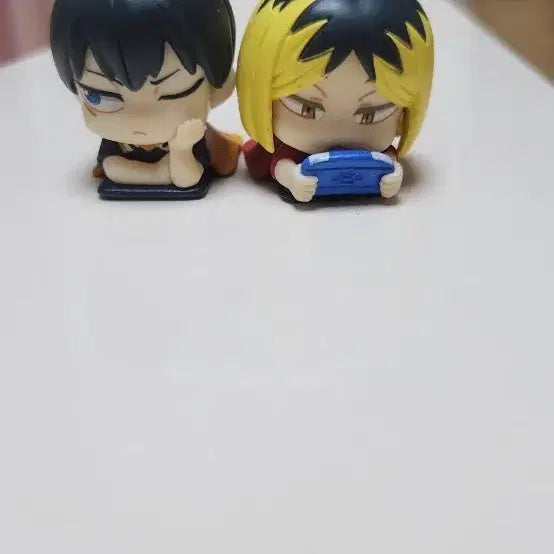 [BUNJANG] Haikyuu!! Kageyama Tobio &amp; Kozume Kenma SD Figure Set / 하이큐 카게야마 토비오 코즈메 켄마 피규어