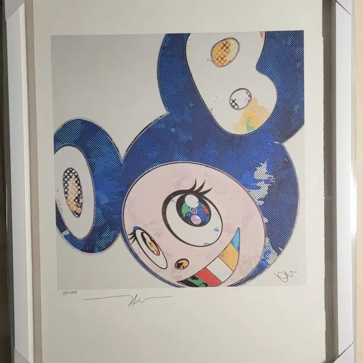 [BUNJANG] Takashi Murakami Print Edition Framed Art / 무라카미 다카시 그림액자 판화 에디션