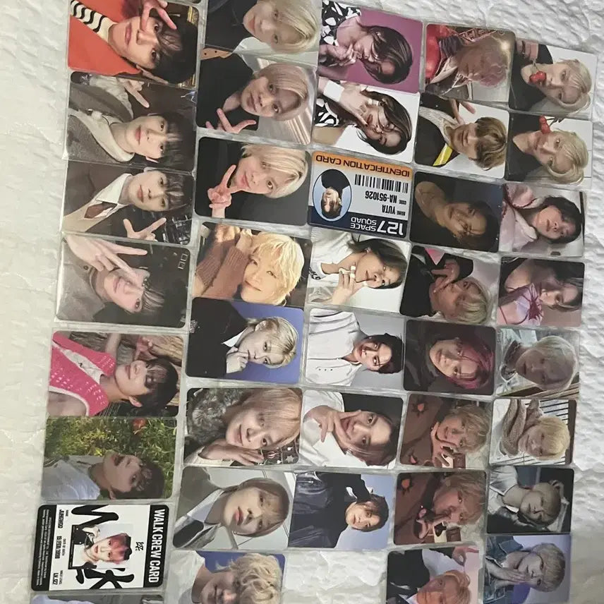 [BUNJANG] NCT 127 Yuta, Johnny, Taeyong, Jaehyun, Jungwoo, Haechan Bundle Set (40 Photocards) / NCT 127 유타 쟈니 태용 재현 정우 해찬 40장 일괄