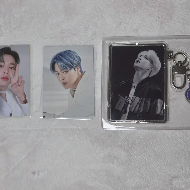 [BUNJANG] BTS Jimin Bang Bang Con Keyring Photocard Holder Set / BTS 지민 방방콘 키링 포카 홀더 세트