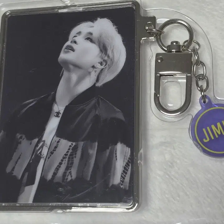 [BUNJANG] BTS Jimin Bang Bang Con Keyring Photocard Holder Set / BTS 지민 방방콘 키링 포카 홀더 세트