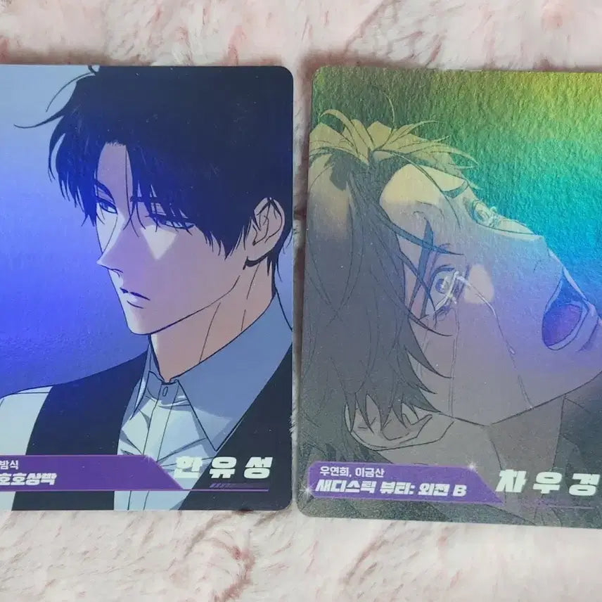 [BUNJANG] Bomtoon Cha Woo-kyung Cha-woo-kyung New View New Sadistic Beauty Ho-ho-sang-bak Han Yu-seong Photocard / 봄툰공 카드 차우경 새뷰 새디스틱 뷰티 호호상박 한유성 판매