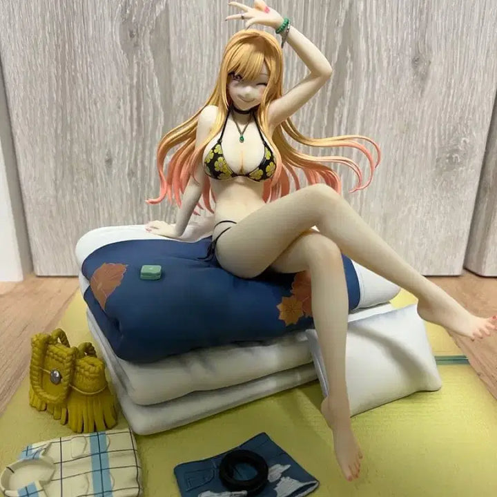 [BUNJANG] Aniplex Bishoujo Figure Kitagawa Marin Swimsuit Ver. / 택포,희귀매물)ANIPLEX 그비돌 키타가와 마린 수영복 Ver. 피규어 팝니다