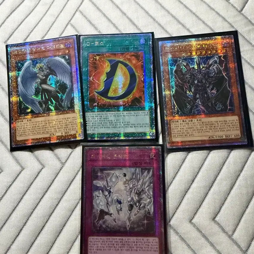 [BUNJANG] Yu-Gi-Oh! Hero High-Rarity Cards (4) / 유희왕 히어로 고레어 4장 판매