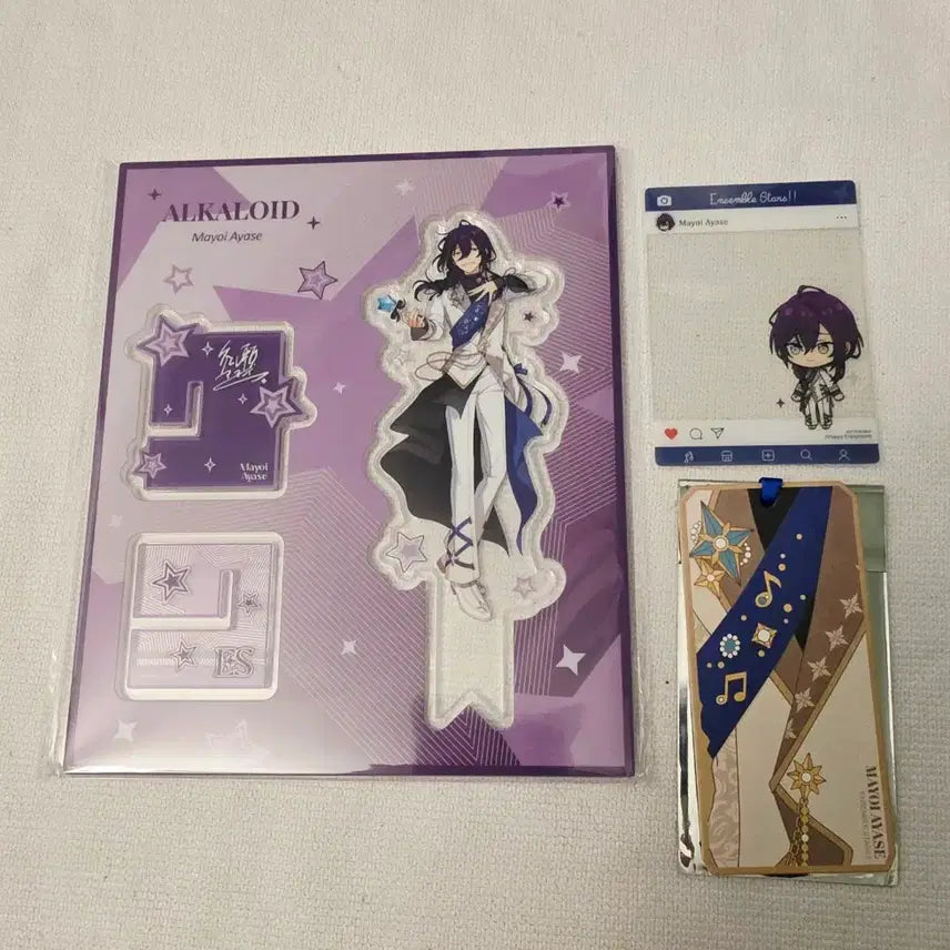 [BUNJANG] Ensemble Stars Mao Hiyori Momparo Collaboration Acrylic Stand &amp; Bookmark Set / 앙스타 앙상블스타즈 마요이 모펀 콜라보 아크릴스텐드 7특전 책갈피 세트 팝니다