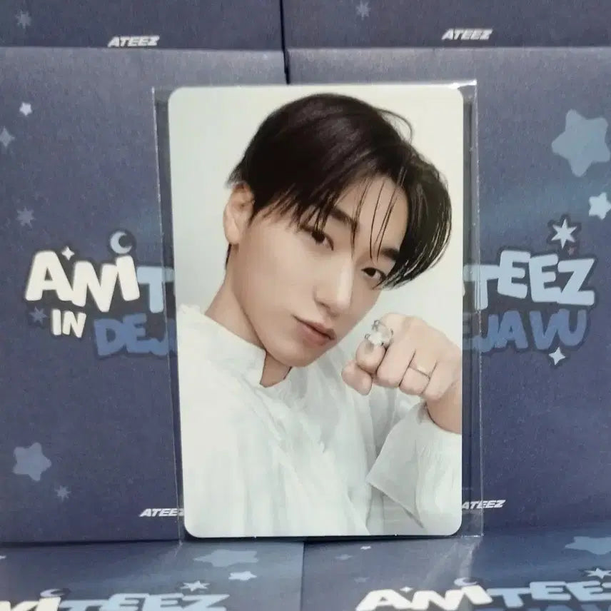 [BUNJANG] ATEEZ San Aniteez in Dejavu Lucky Draw Photocard / 에이티즈 산 5만원 특전 포카 Aniteez in Dejavu 애니티즈