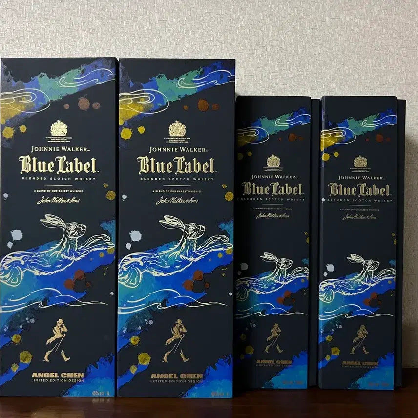 [BUNJANG] Johnnie Walker Blue Label Year of the Rabbit Empty Bottle / 조니워커 블루라벨 토끼띠 공병