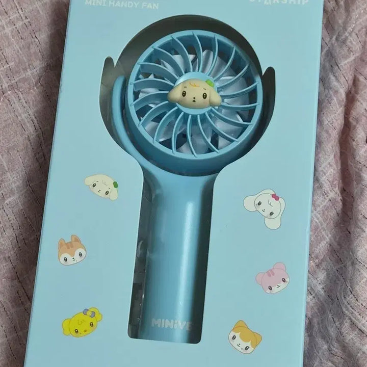 [BUNJANG] IVE MINIVE Popup Yujin An Yu-jin Handy Mini Fan / 아이브 미니브 팝업 유진 안유진 강안지 핸디 선풍기 미니 선풍기