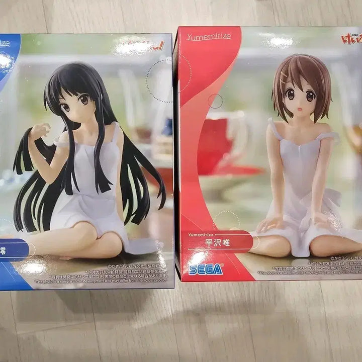 [BUNJANG] K-On! 4-Piece Set Mio, Azusa, Yui, Ritsu Figures / 케이온 4종 미오 아즈사 유이 리츠