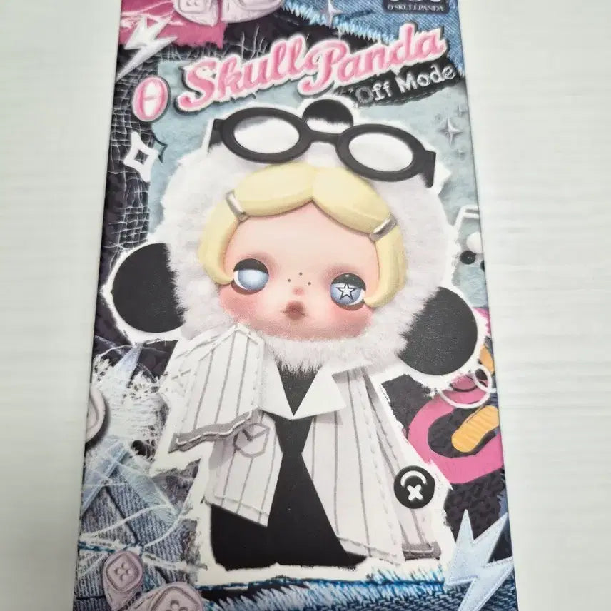[BUNJANG] Pop Mart Skullpanda Off Mode Rest Day Keyring Doll / 팝마트 스컬판다 오프모드 off mode 키링 인형rest day