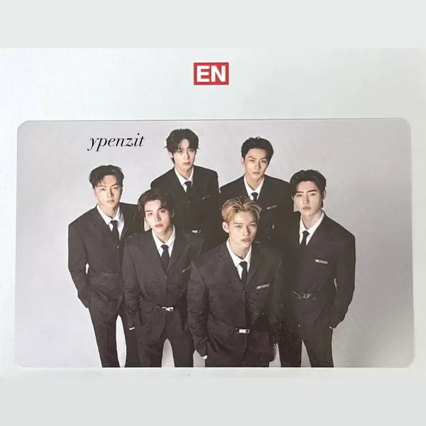 [BUNJANG] ENHYPEN The Sin:Bliss Group POB Photocard / 엔하이픈 the sin bliss 정장 단체 특전 포카