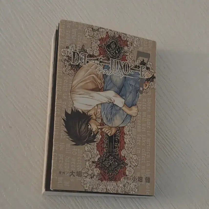 [BUNJANG] Death Note Collectible Figure (L, Light) / 데스노트 만화책 가챠 엘 L 라이토 쿠지 제일복권