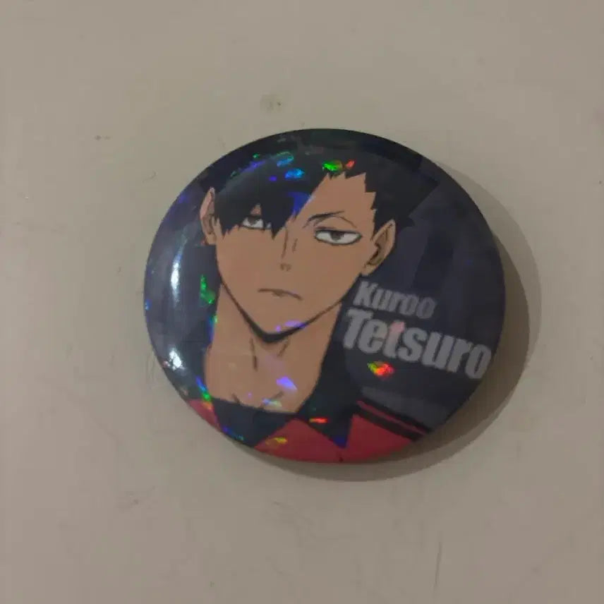 [BUNJANG] Haikyuu!! Tetsuro Kuroo Can Badge / 하이큐 쿠로오 테츠로 캔뱃지