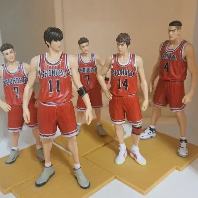 [BUNJANG] Slam Dunk Shohoku 5-Figure Set / 슬램덩크 쇼호쿠 피규어 5종 세트