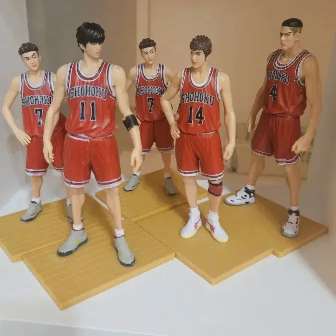 [BUNJANG] Slam Dunk Shohoku 5-Figure Set / 슬램덩크 쇼호쿠 피규어 5종 세트