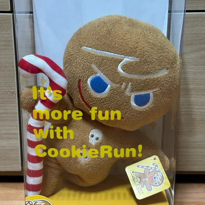 [BUNJANG] Cookie Run Classic Brave Cookie Plush - Unsealed, New Condition / 쿠키런 고전 용감한 쿠키 인형 미개봉 새상품