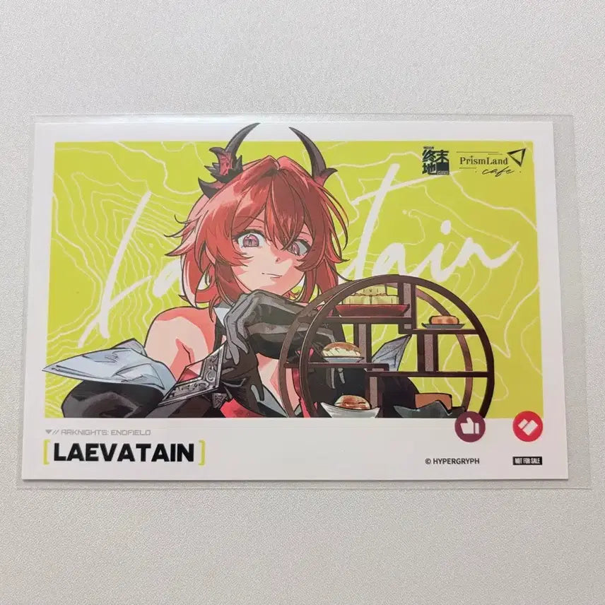 [BUNJANG] Arknights Endfield Levantine Prism Land Special Edition Postcard / 명일방주 엔드필드 레바테인 프리즘랜드 특전 엽서
