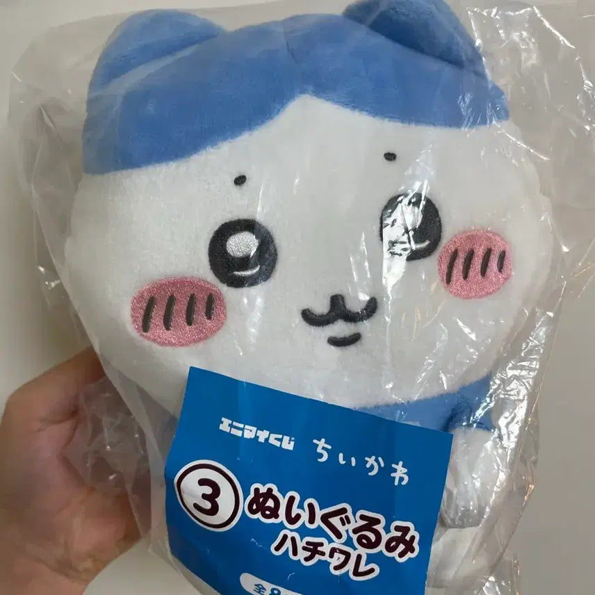 [BUNJANG] Chiikawa Hachiware Nuii Doll (Summer Animai Kuji) / 당일배송) 치이카와 여름 애니마이 쿠지 하치와레 누이인형입니다.