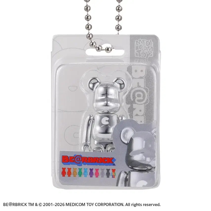 [BUNJANG] Medicom Toy Bearbrick Gacha Package Charm Collection Series 3 Capsule Toy Red Silver Bundle Set / (미개봉 일괄) 베어브릭 가챠 패키지 참 컬렉션 3탄 캡슐토이 뽑기 레드 실버