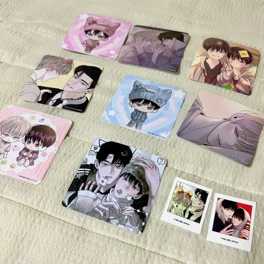 [BUNJANG] MoFun Waglejeon Coaster Full Set (8 Types) / 모펀 와글전 코스터 8종 풀세트