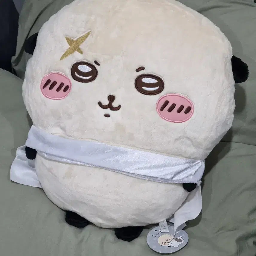 [BUNJANG] Chiikawa Racco Mega Big Plush 45cm / 치이카와 랏코 메가 빅누이 45cm 현물