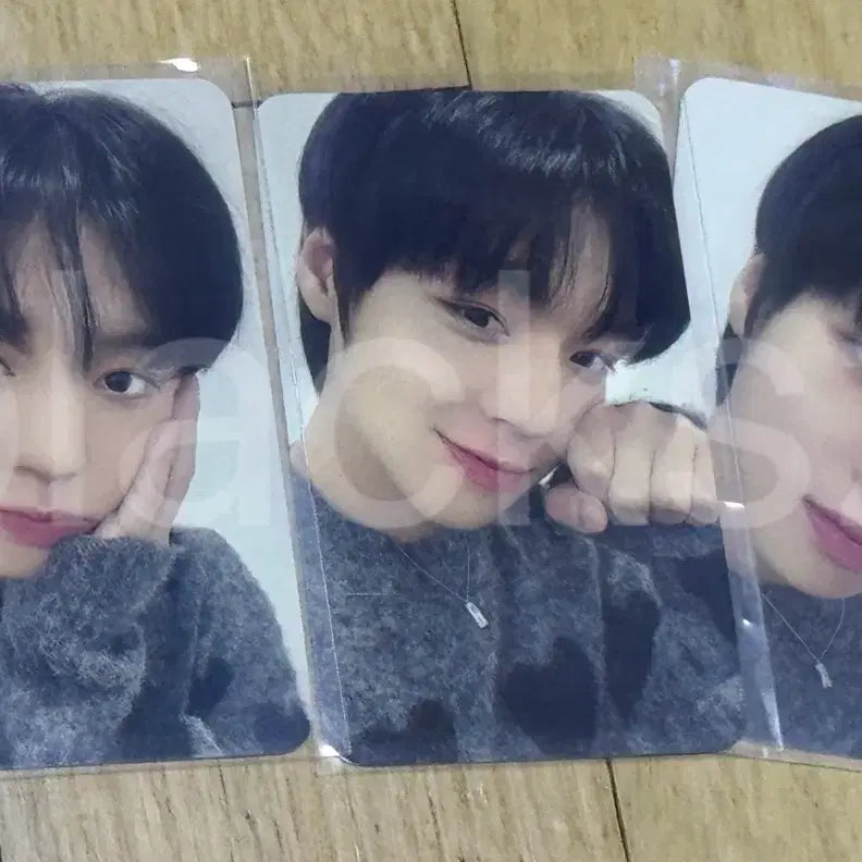 [BUNJANG] Park Jihoon 2023 Birthday Cafe Photocard Bundle Set / 박지훈 2023 생일카페 포토카드 3장 일괄
