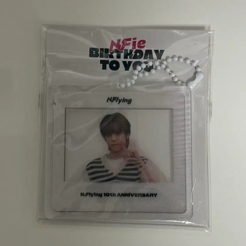 [BUNJANG] N.Flying 10th Anniversary Popup Lenticular Keychain Hun / 엔플라잉 10주년 팝업 렌티큘러 키링 차훈