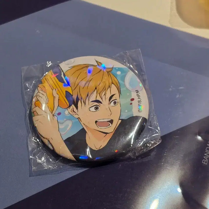 [BUNJANG] Haikyuu!! Water Gun Play Can Badge MiyAtsumu / 하이큐 물총놀이 캔뱃지 미야아츠무