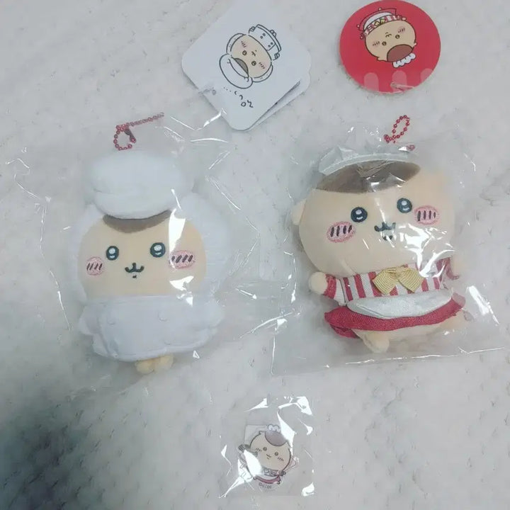 [BUNJANG] Chiikawa Restaurant Kurimanju Mascot Bundle / 치이카와 레스토랑 쿠리만쥬 마스코트 등 굿즈 일괄(홀 담당,주방 담당,아크릴)