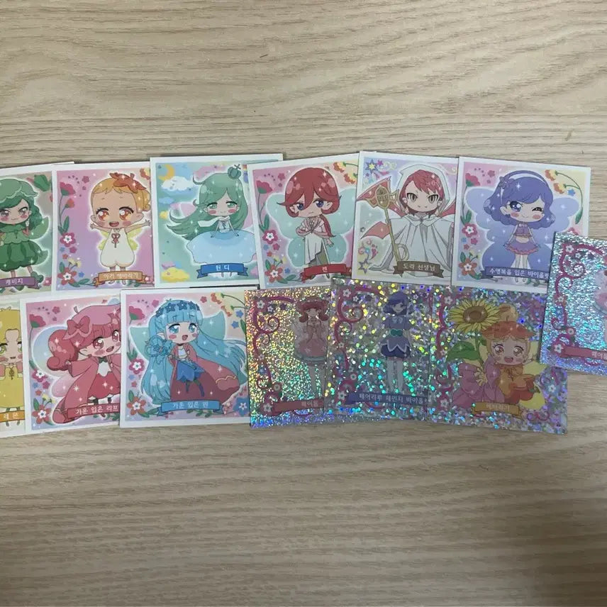 [BUNJANG] Fairy Ru Classic Sticker Bundle Set (13 pcs) / 페어리루 고전 스티커 13장 일괄