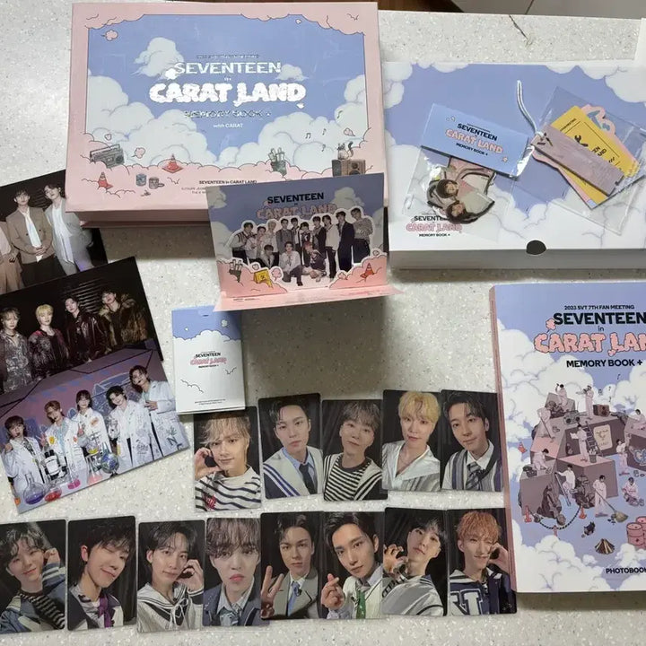 [BUNJANG] SEVENTEEN 2023 CARATLAND Memory Book Full Box / 세븐틴 캐럿랜드 메모리북+ 풀박스