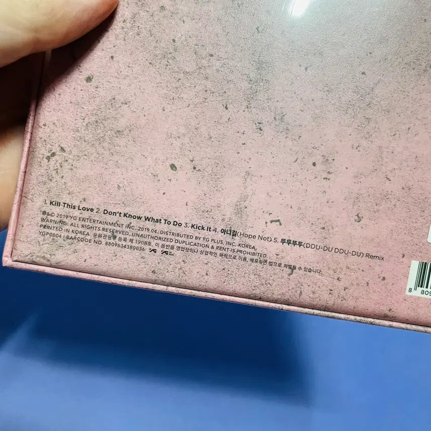 [BUNJANG] Blackpink Mini 2nd Album Kill This Love (Pink Ver.) (Sealed) / [미개봉/CD] 블랙핑크 Blackpink 미니2집 Kill This Love (Pink Ver.)