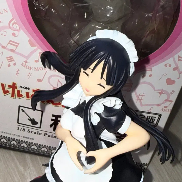 [BUNJANG] K-ON Mio Maid Moe Moe Kyun Limited Edition Figure / [박스O] 케이온 미오 메이드 모에모에큥 한정판 피규어