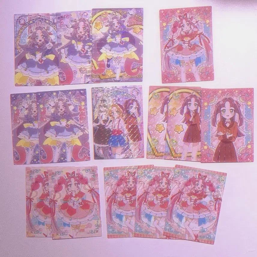 [BUNJANG] Detective Precure Answer + Mystic Anna Mikuru Trading Card Bundle Set / 명탐정 프리큐어 탐프리 앤서 + 미스틱 안나 미쿠루 트레이딩 카드 일괄