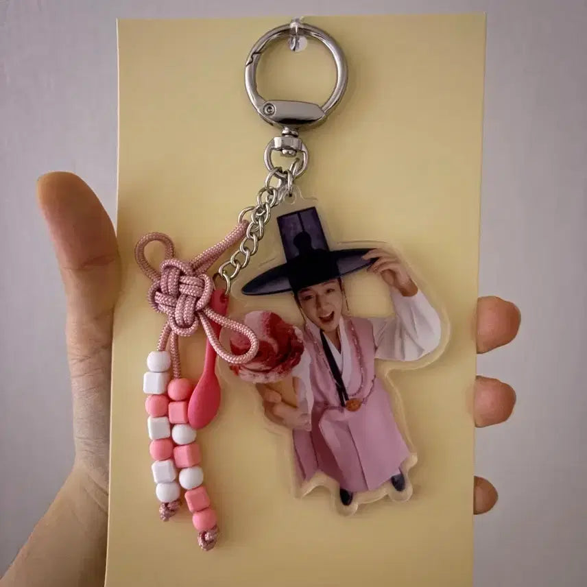 [BUNJANG] Park Ji Hoon Baskin Robbins Keychain / 베스킨라빈스 박지훈 키링