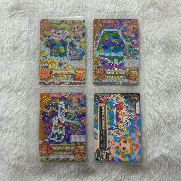 [BUNJANG] Aikatsu Hinaki Bubbles Mermaid Set Japanese Version / 아이카츠 카드 히나키 버블즈 머메이드 세트 일판 희나 아이엠스타 프레 동화