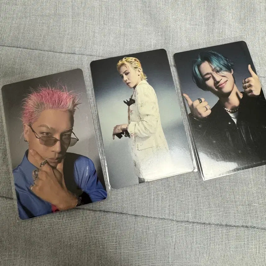 [BUNJANG] Big Bang Exhibition Photocard Set (3 pcs) / 빅뱅 전시회 포카 3장
