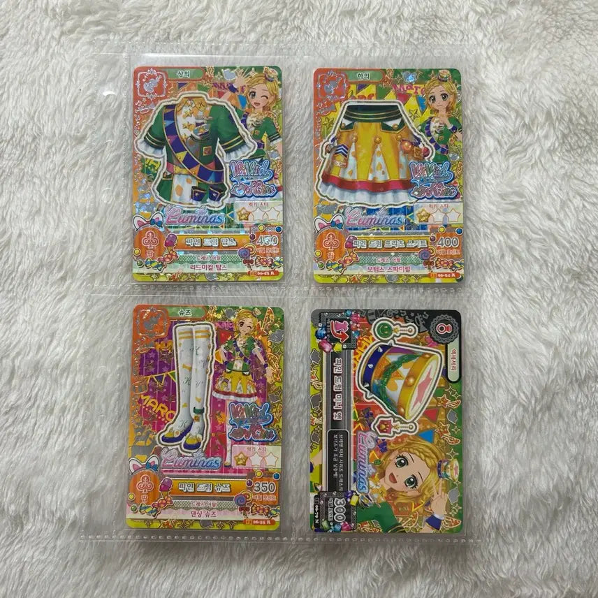 [BUNJANG] Aikatsu Hinaki Shina Fine Drum Set Trading Card / 아이카츠 카드 히나키 파인 드럼 세트 한판 희나 아이엠스타