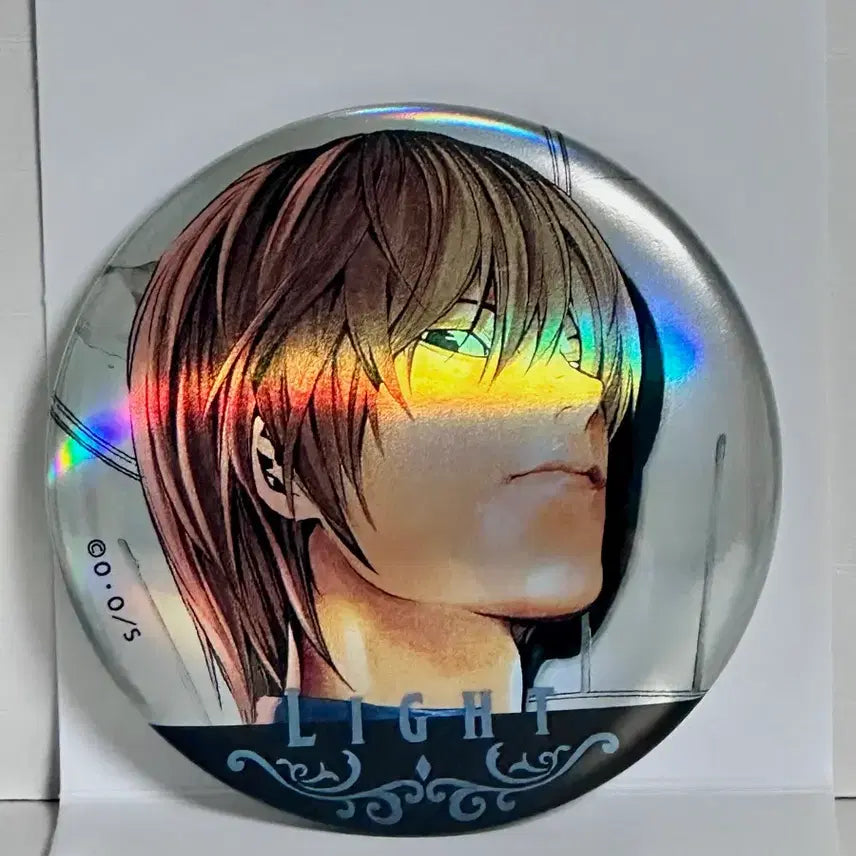 [BUNJANG] Death Note Light Yagami Metal Can Badge / 데스노트 라이토 메탈 캔뱃지 판매합니다!