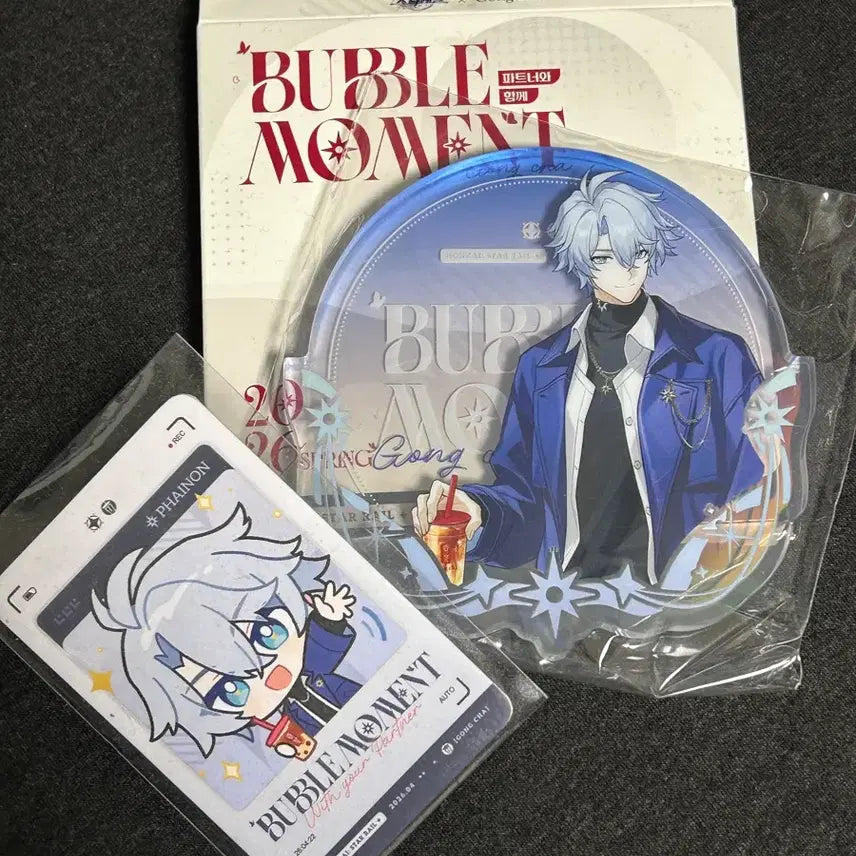 [BUNJANG] Honkai: Star Rail Paimon Acrylic Coaster + SD Photocard / 스타레일 공차 파이논 아크릴코스터 + SD 포토카드 (리딤사용됨)