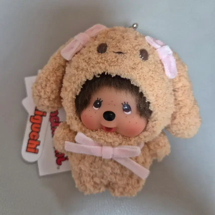 [BUNJANG] Monchhichi Mocha Custom Keyring / 몬치치 모카 커스텀