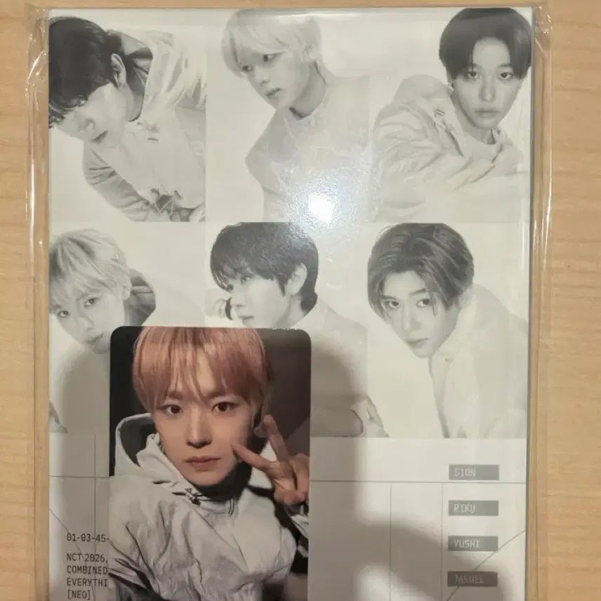 [BUNJANG] NCT 10th Anniversary Pop-up Group Photocard Set Yushi Unsealed / NCT 10주년 팝업 그룹 포토 세트 유우시 단순개봉