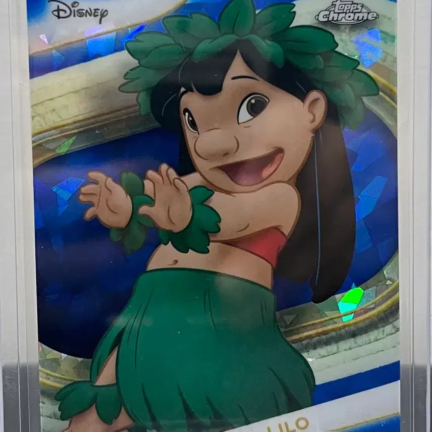 [BUNJANG] Disney Lilo &amp; Stitch Sapphire Edition 2025 TopsChrome Card / 2025 탑스크롬 사파이어 릴로